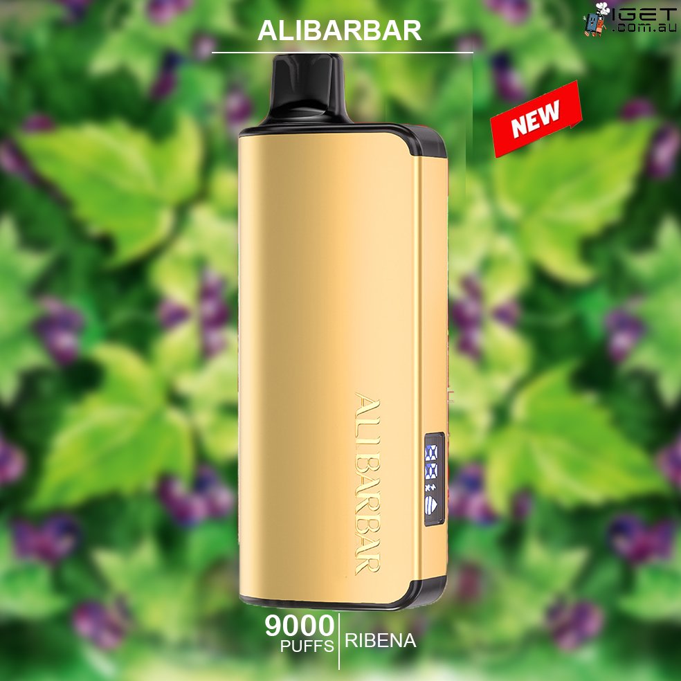 ALIBARBAR INGOT – RIBENA – 9000 PUFFS