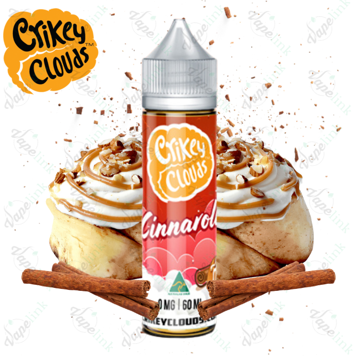 Crikey Clouds | Desserts Range | Cinnaroll 60ml