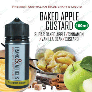Frank & Atticus - Baked Apple Custard 100ml