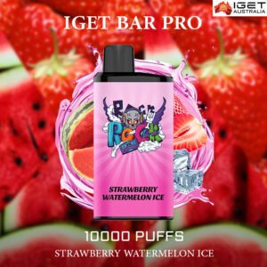 IGET BAR PRO – STRAWBERRY WATERMELON ICE – 10000 PUFFS