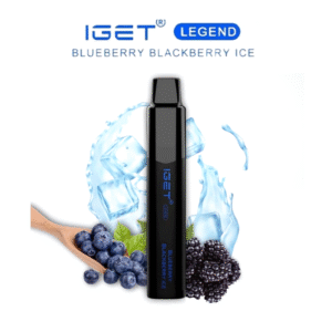 IGET LEGEND BLUEBERRY BLACKBERRY ICE – 4000 PUFFS