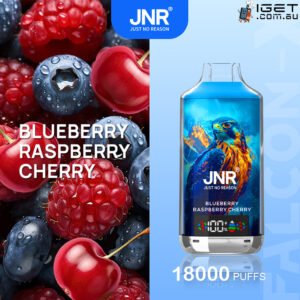 JNR FALCON -X BLUEBERRY RASPBERRY CHERRY   – 18000 PUFFS