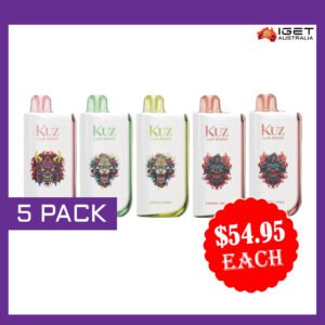 KUZ LUX 9000 PUFFS – 5 PACK