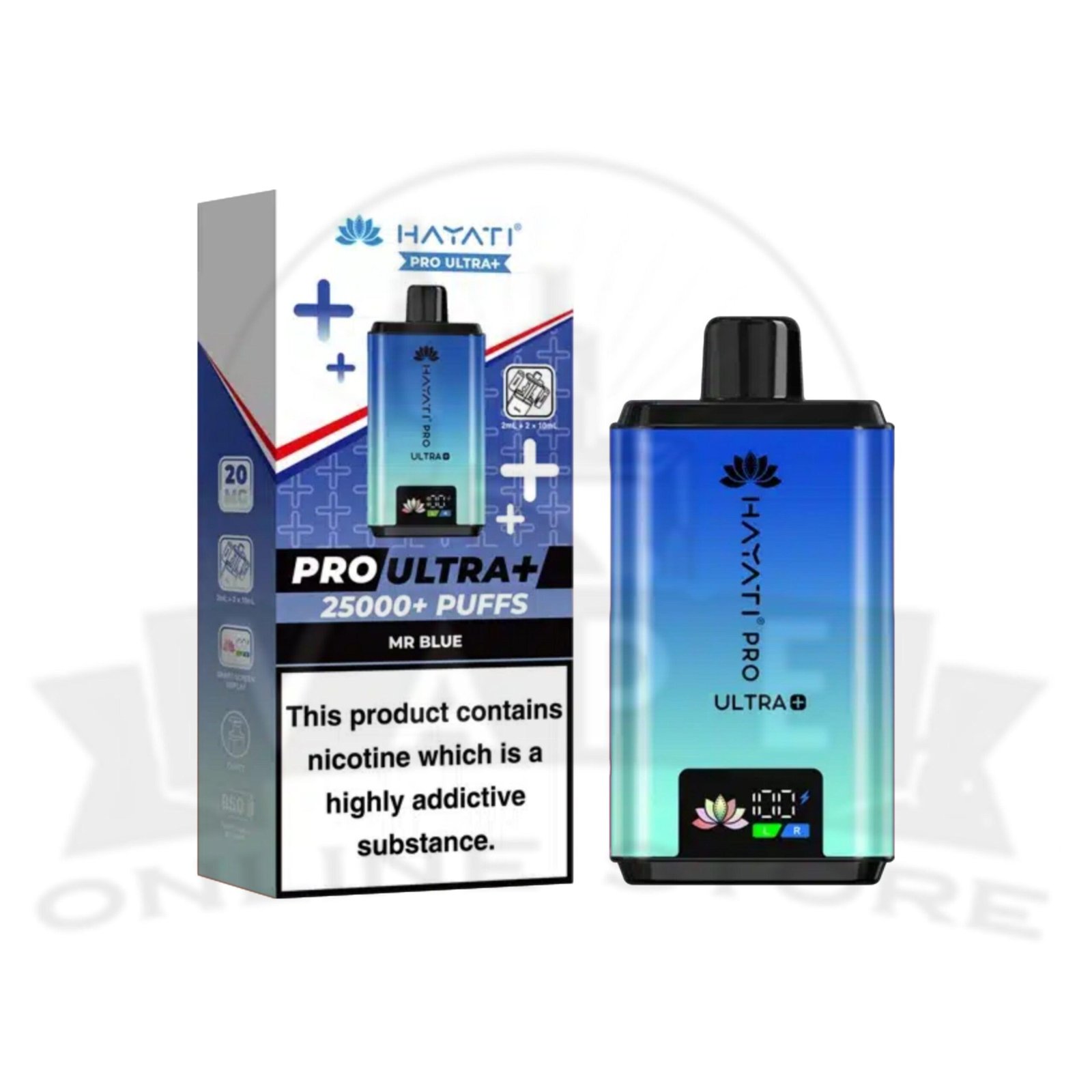 hayati pro ultra plus 25000 prefilled pod vape kit | instock