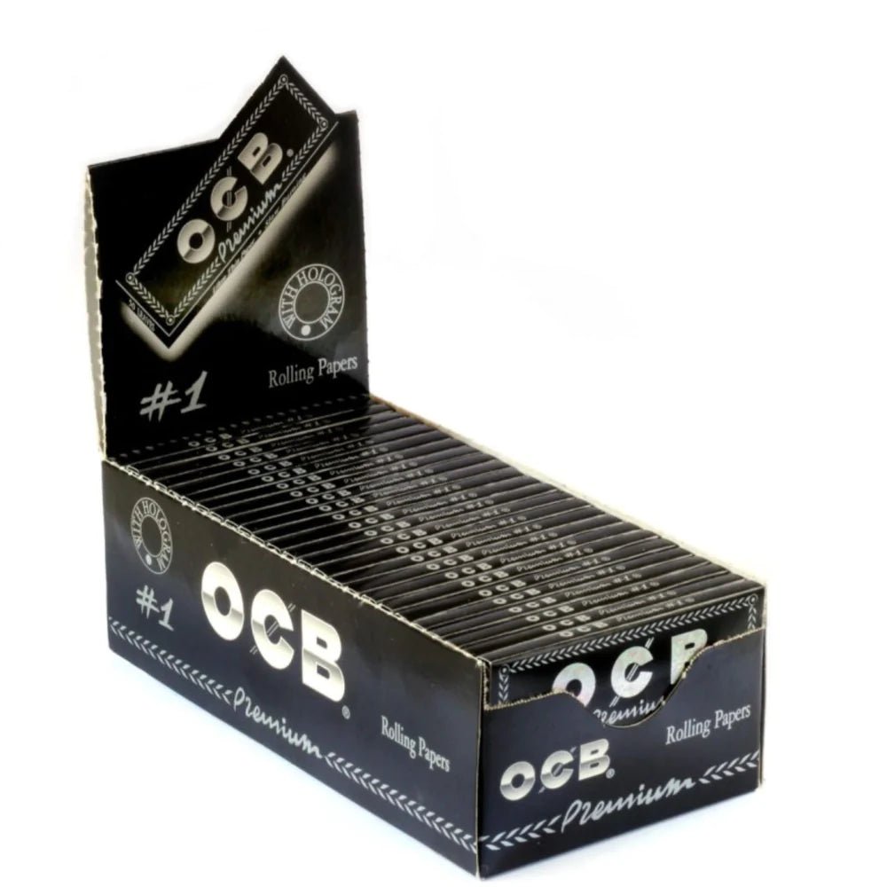 OCB Rolling Papers - Premium Black Double - Image 2