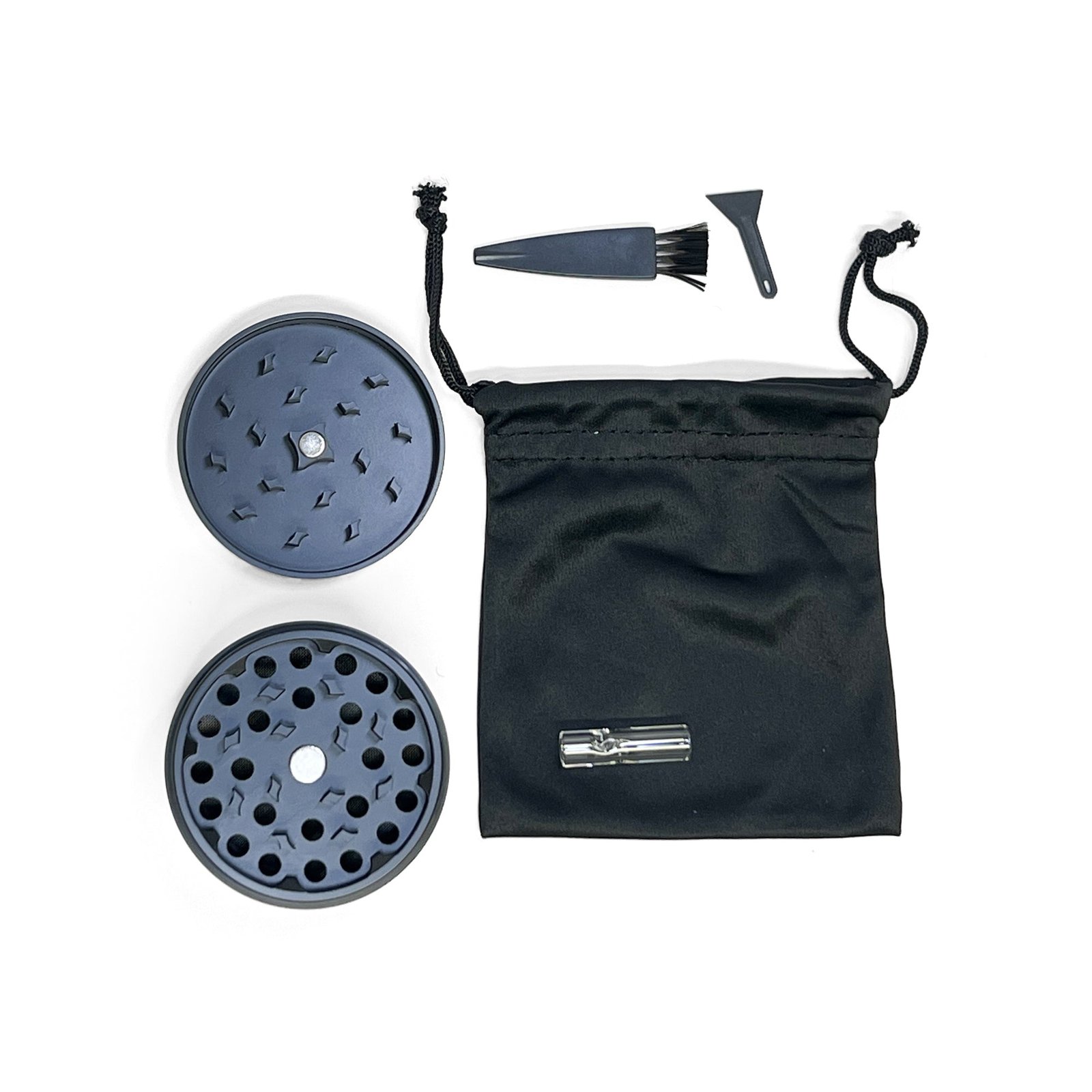 'EVERLAST' STAINLESS STEEL GRINDER - BLACK - Image 3