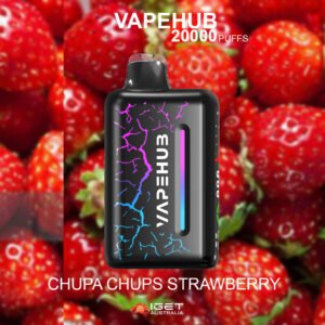 VAPEHUB CHUPA CHUPS STRAWBERRY – 20000 PUFFS