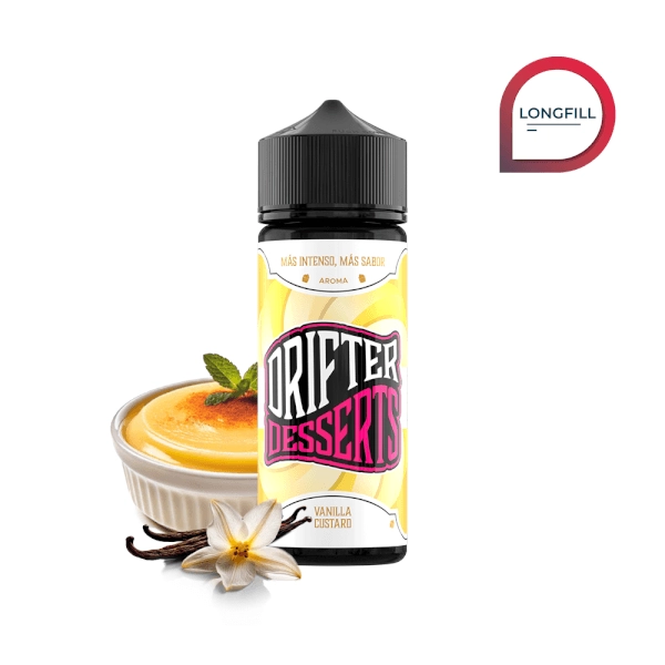 Drifter Desserts Vanilla Custard Longfill 24ml + Base 70ml 100% VG