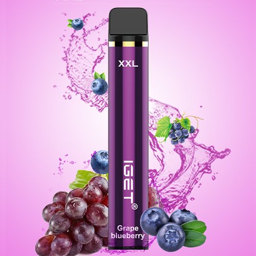 IGET XXL GRAPE BLUEBERRY – 1800 PUFFS