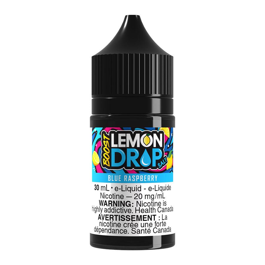 Lemon Drop Boost Salt Nic E-Liquid - Blue Raspberry