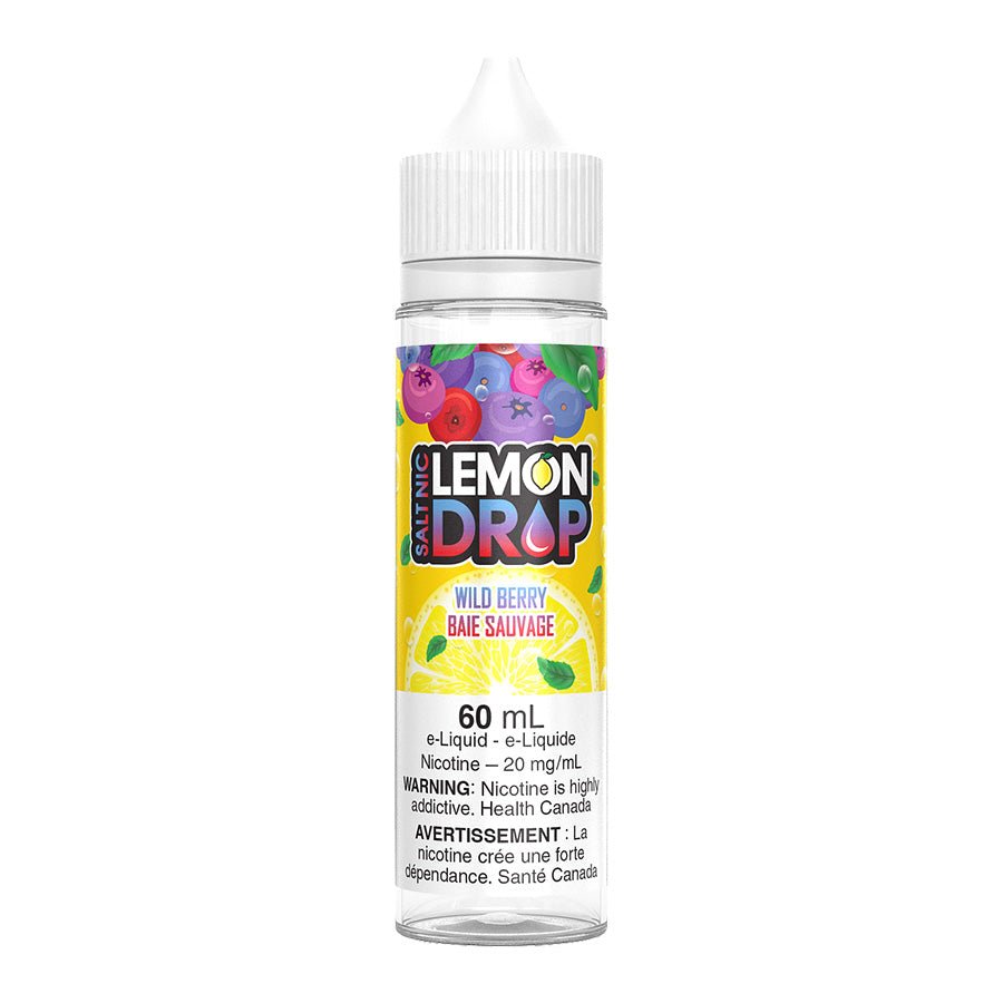 Lemon Drop Salt Nic E-Liquid - Wild Berry 60ml