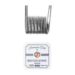 Resistências Micro Fused Clapton MTL NI 80 da Fumytech