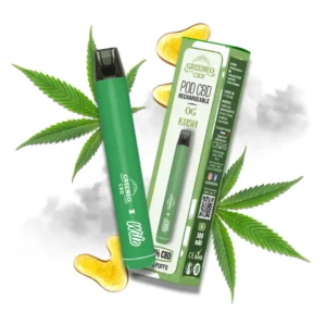 Vape CBD Pod Recarregável Wilo x Greeneo