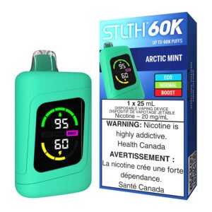 STLTH 60K Disposable Vape Device - Arctic Mint