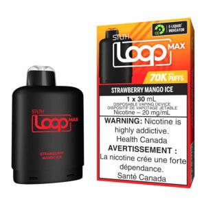 STLTH Loop Max E-Liquid Pod Pack - Strawberry Mango Ice