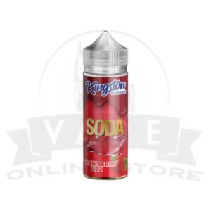 Strawberry Fizz  Kingston Soda 100 ML E-Liquid Shortfills