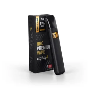 Vape HHC 99% Banana 2ML Super Strong- Eighty8