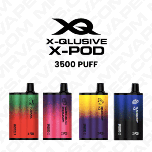 X-QLUSIVE X-POD Disposable Vape Wholesale (3800 Puffs)