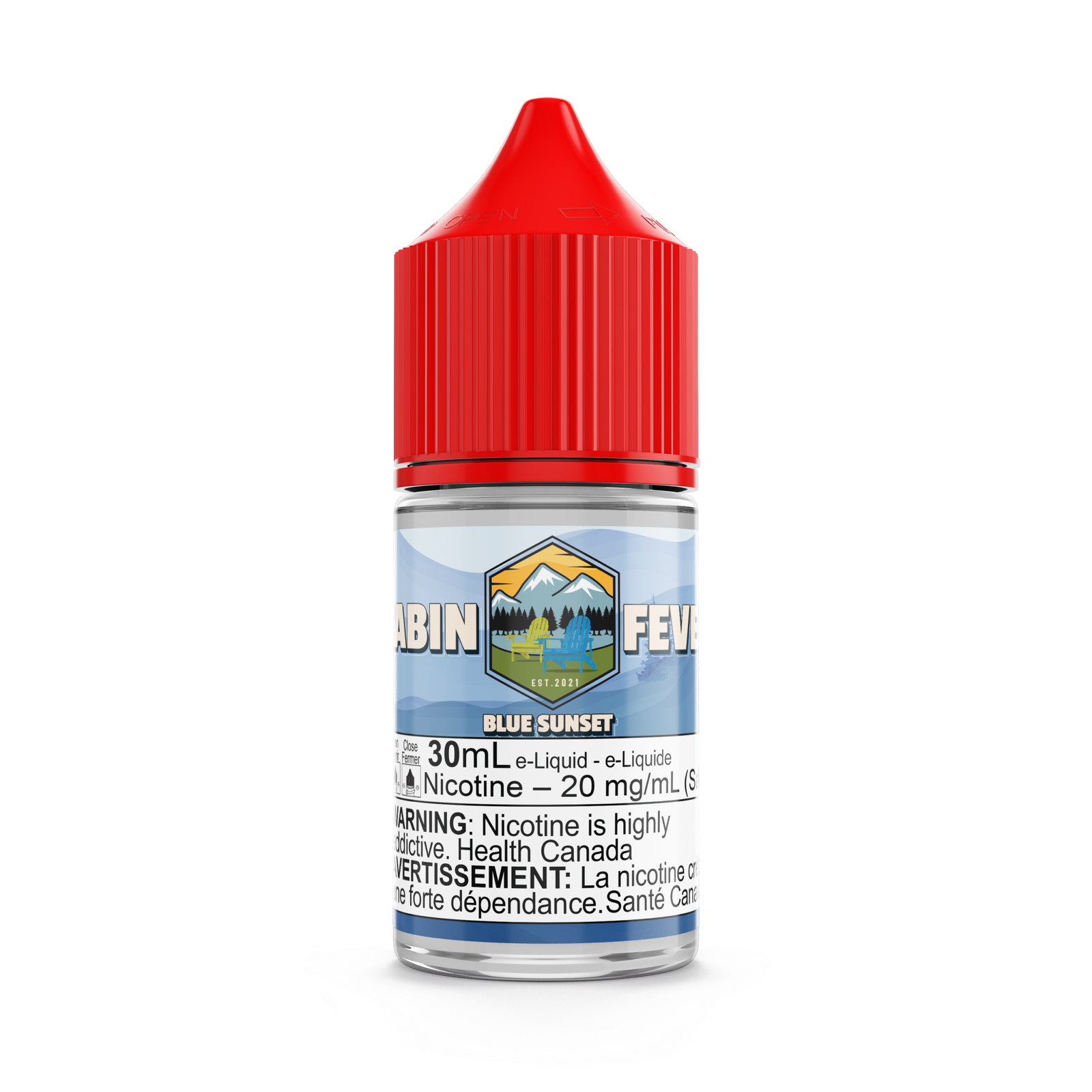 Cabin Fever - Blue Sunset SALTS - 30mL