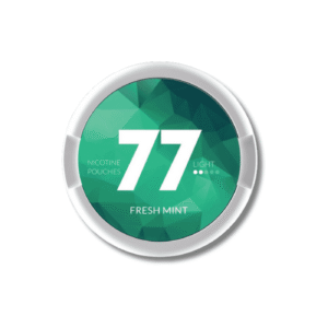 77 Fresh Mint Light 8mg Nicotine Pouches