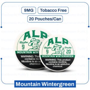 ALP Mountain Wintergreen 9MG Nicotine Pouches