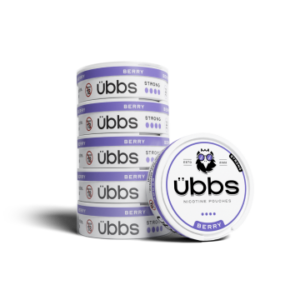 Übbs Berry Nicotine Pouches  Roll of 5 cans