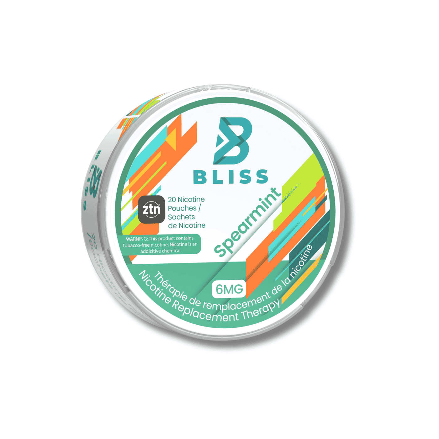 Bliss Spearmint 6mg Nicotine Pouches