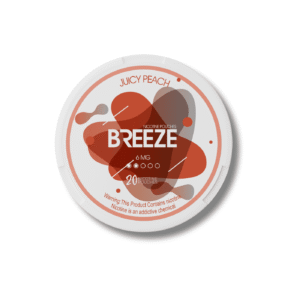 Breeze Juicy Peach 6mg Nicotine Pouches
