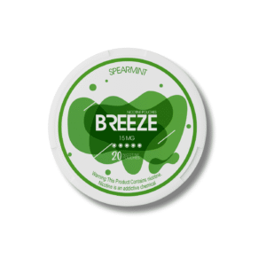 Breeze Spearmint 15mg Nicotine Pouches