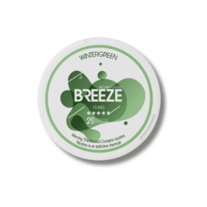 Breeze Wintergreen 15mg Nicotine Pouches