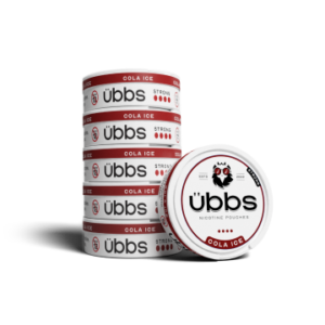 Übbs Cola Ice Nicotine Pouches Roll of 5 cans