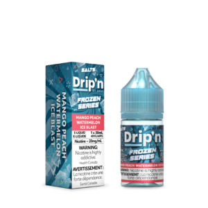 Drip'n E-Liquid - Frozen Series - Mango Peach Watermelon Ice Blast