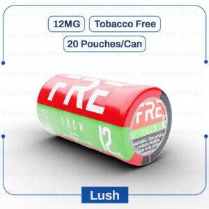 FRE Lush 12MG Nicotine Pouches – 5 Can Roll