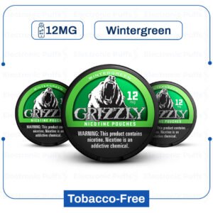 Grizzly Wintergreen 12 mg Nicotine Pouch