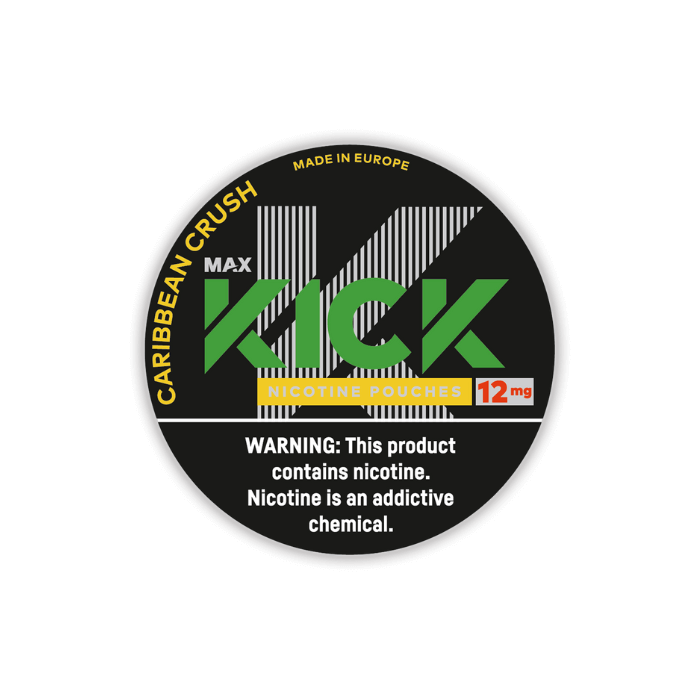 Kick Carribean Crush 6mg Nicotine Pouches