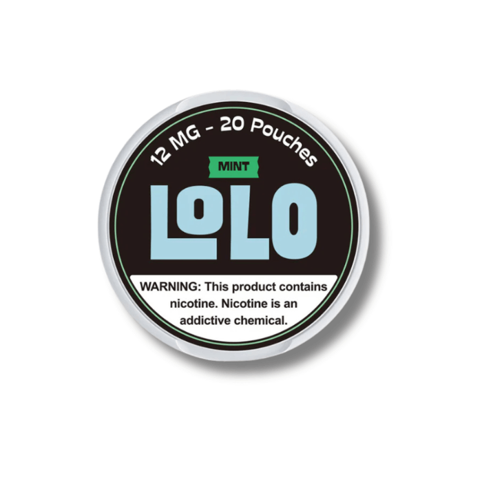 Lolo Mint 12mg Nicotine Pouches