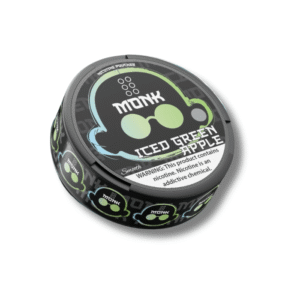 Monk Iced Green Apple 6mg Nicotine Pouches
