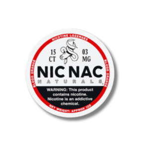 NicNac Blood Orange Lozenges 3MG
