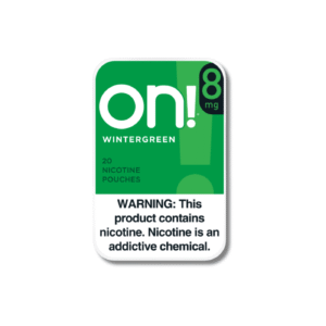 ON! Wintergreen Nicotine Pouches 8mg
