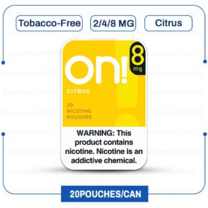 On! Citrus Mini Dry Nicotine Pouches