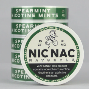Nic Nac Spearmint 3mg 5 Cans