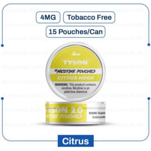 Tyson 2 Citrus Nicotine Pouch – 4mg