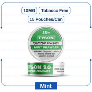 Tyson 2 Mint Nicotine Pouch – 10mg