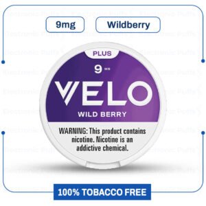 Velo Plus Wildberry 9MG Nicotine Pouch