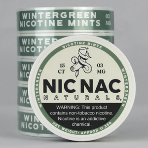 Nic Nac Wintergreen 3mg 5 Cans