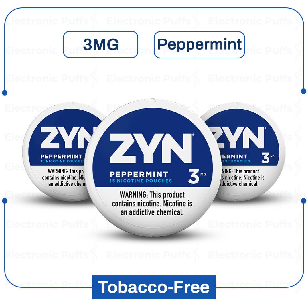 ZYN 3 MG PEPPERMINT 5CT