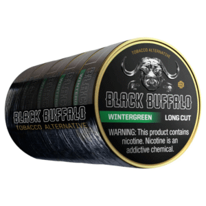Black Buffalo Wintergreen Long Cut – 5 Can Roll