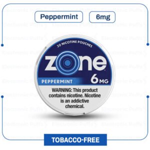 zone Peppermint 6mg 5rolls