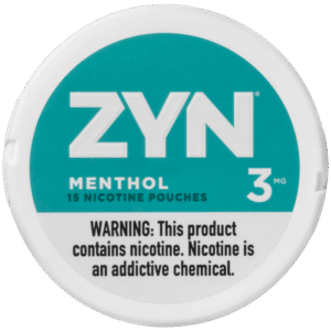 ZYN Menthol Nicotine Pouches – 3MG
