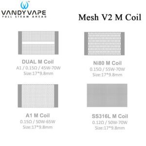 Vandy Vape Mesh RDA Coils
